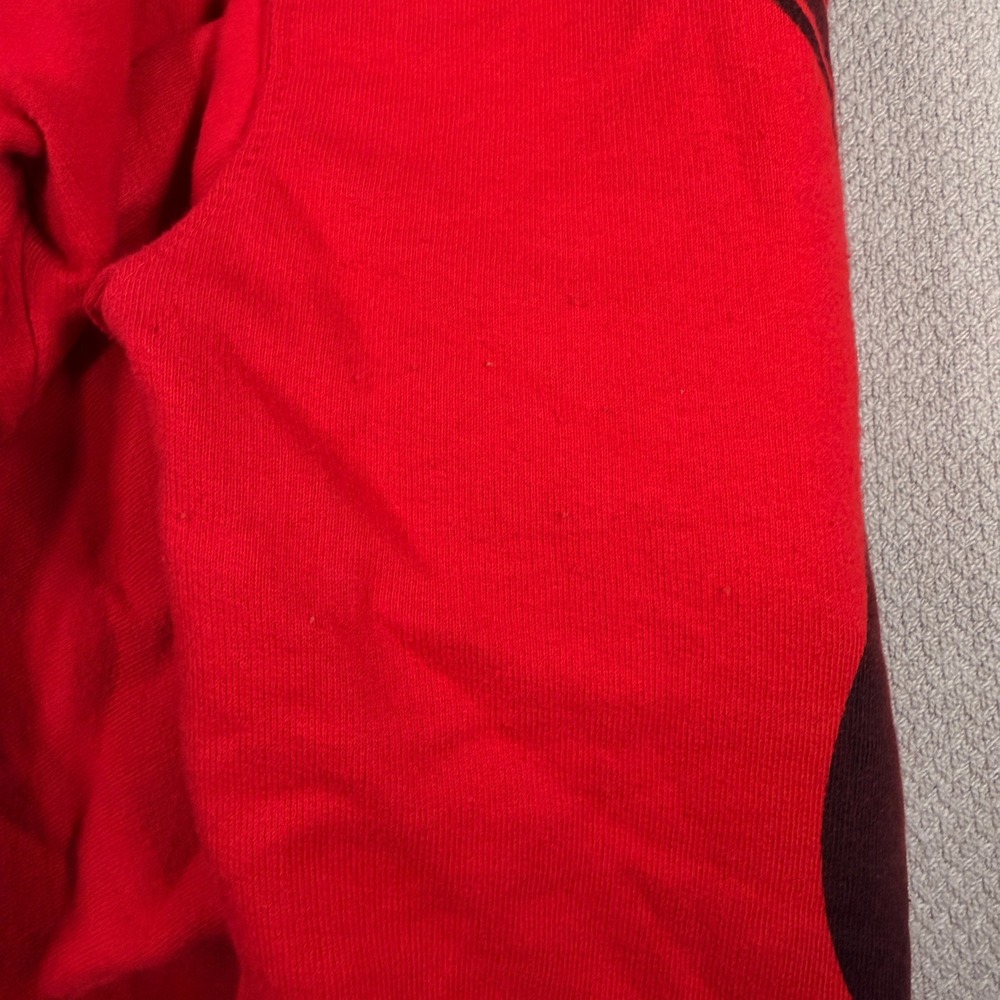 Disney Mickey Mouse Graphic Sweatshirt XXL 18 Red Peeking Mickey Cotton Blend - Picture 8 of 13